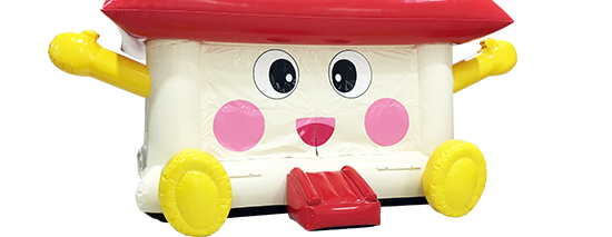 おうちくんのふわふわ登場